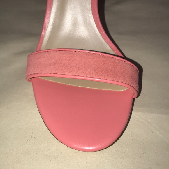 Two-Piece Suede Heels - Picture 2 of 5